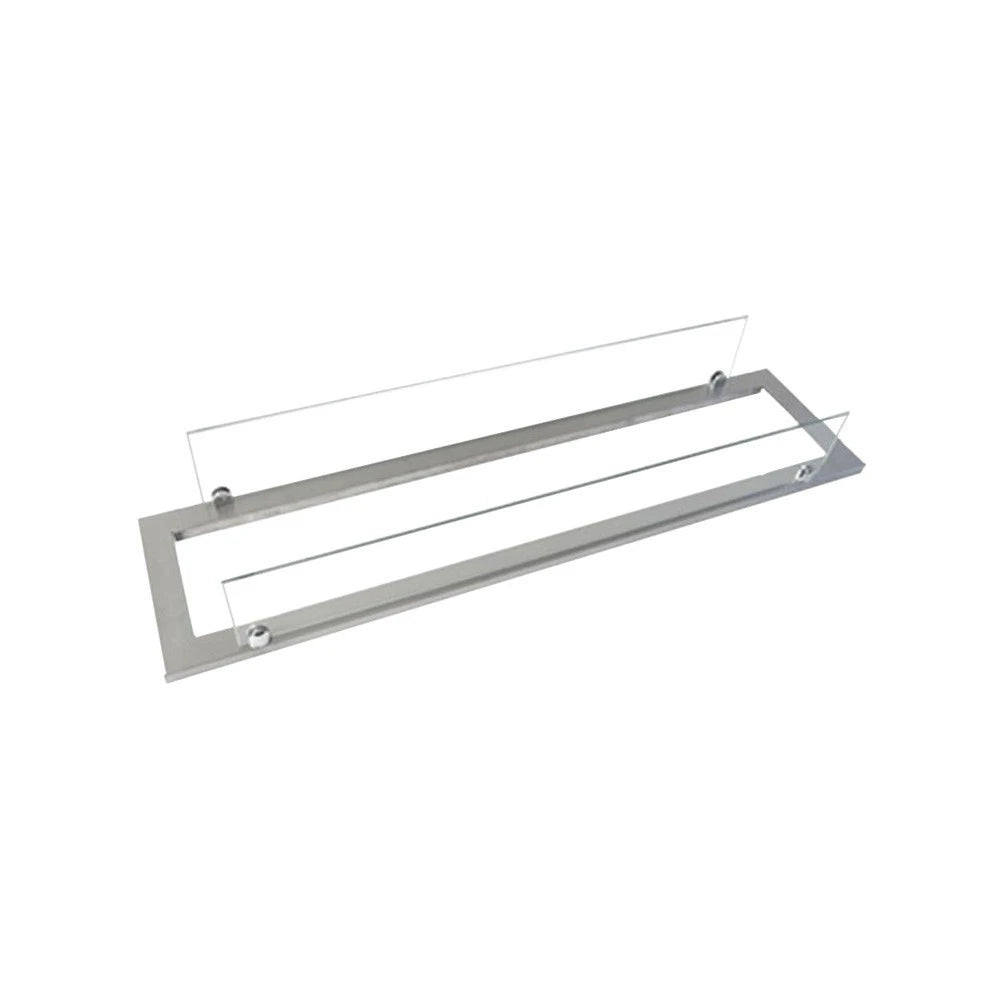 Kamin Edelstahlrahmen 45 cm