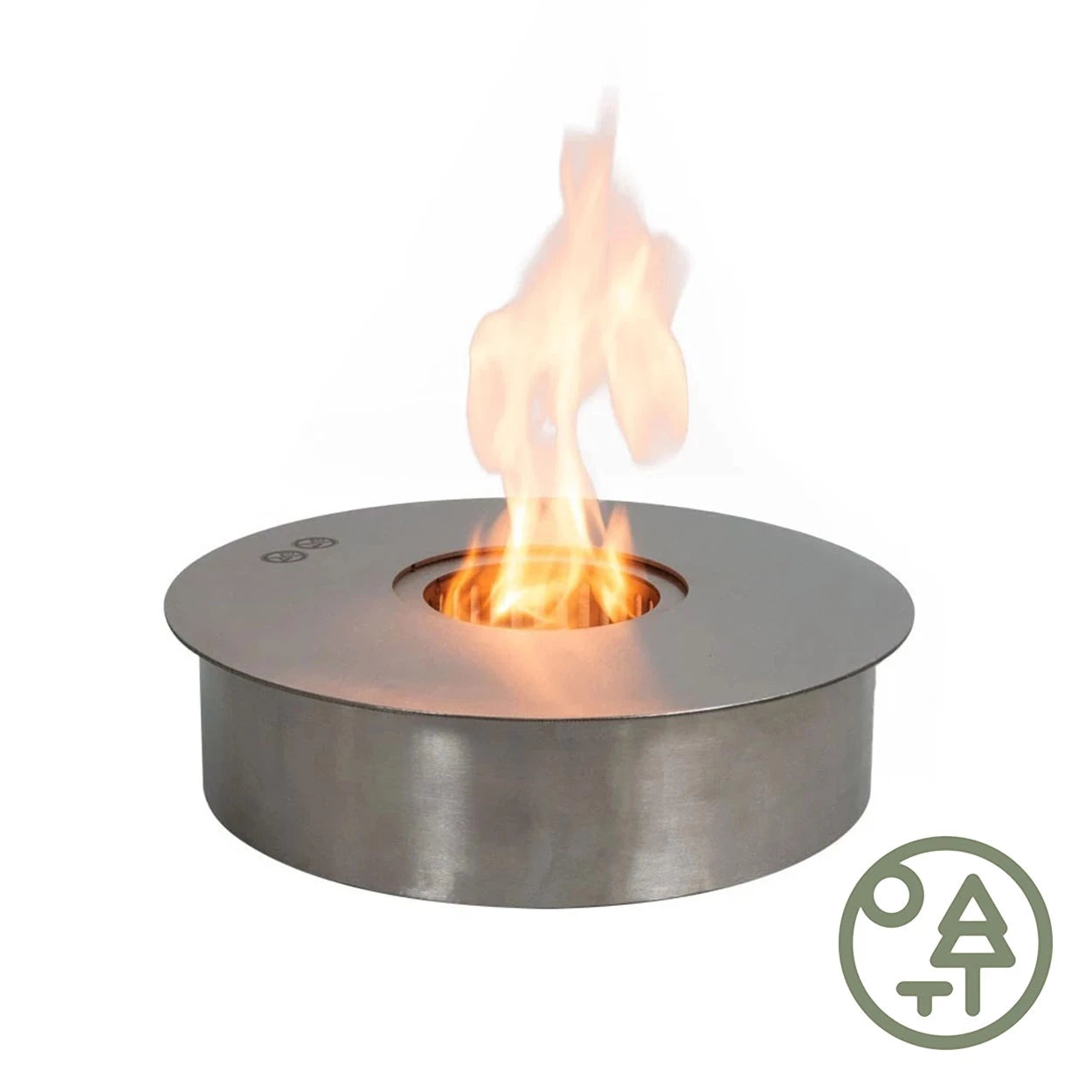 Großer runder Ethanol Brenner Outdoor