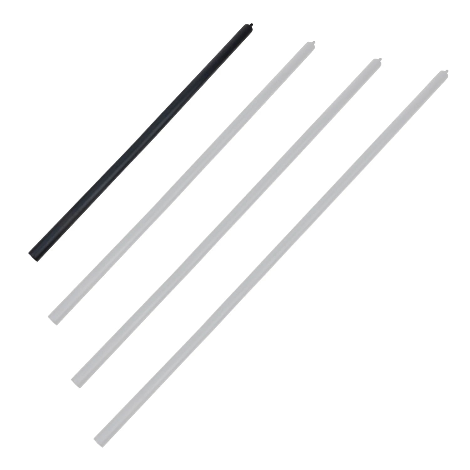 Deckenstange 125 cm – Schwarz