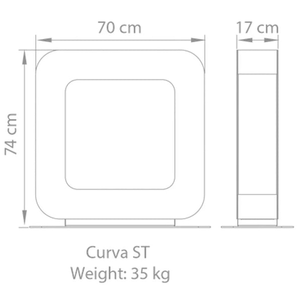 Safretti Curva ST - Schwarz