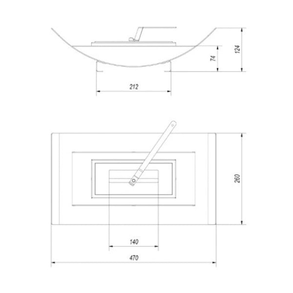 Arc Mini - Bio Tischkamin