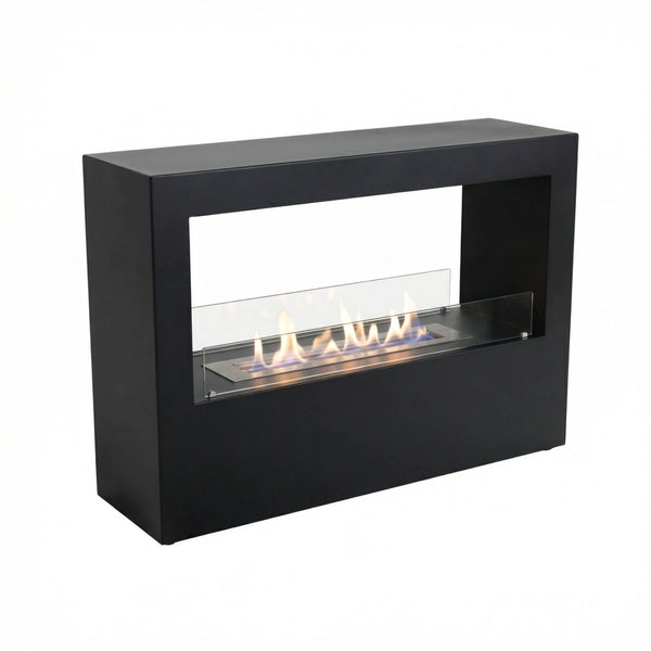 Lansing Ethanol Standkamin - Schwarz