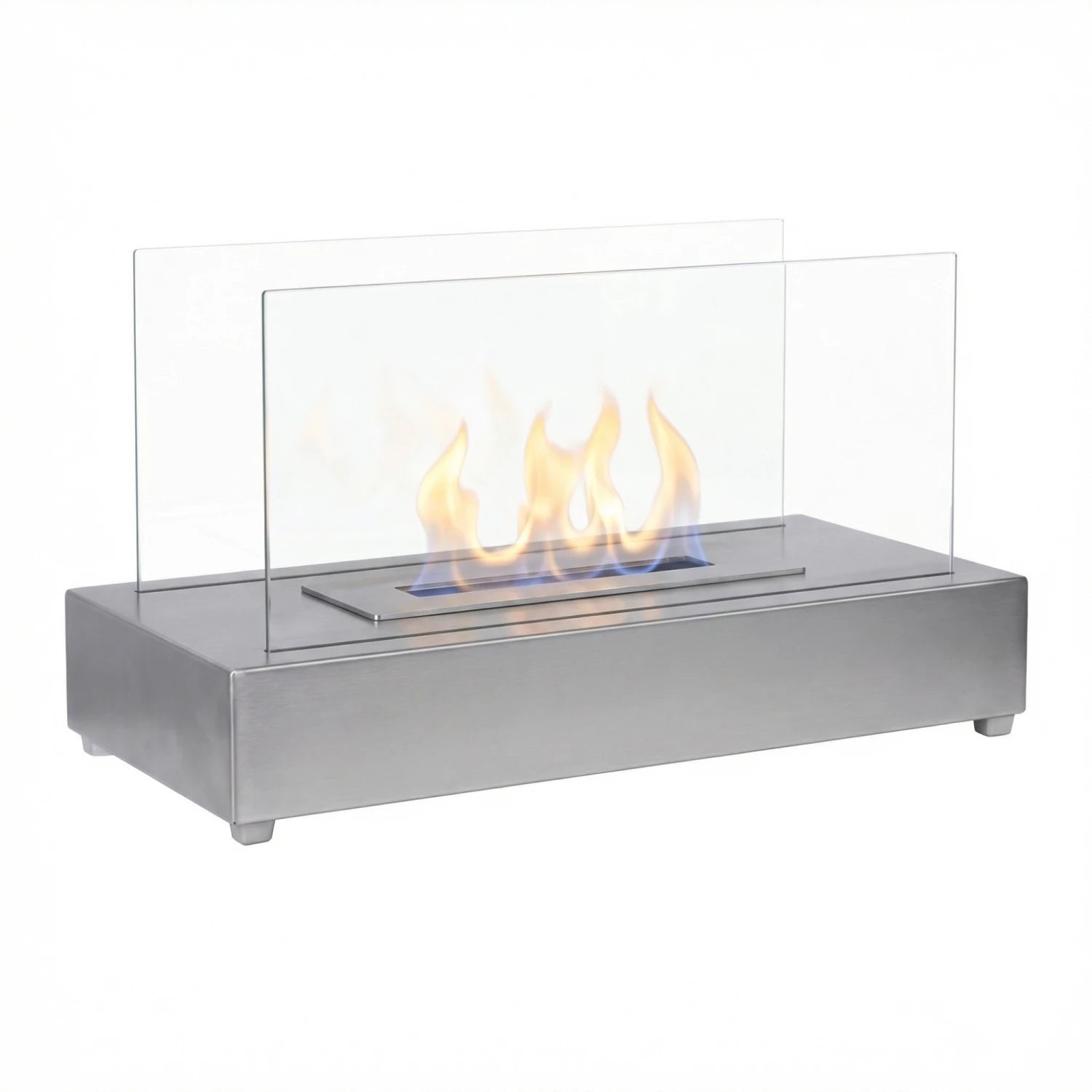 Lambeth Tisch-Bioethanol-Kamin - Stahl