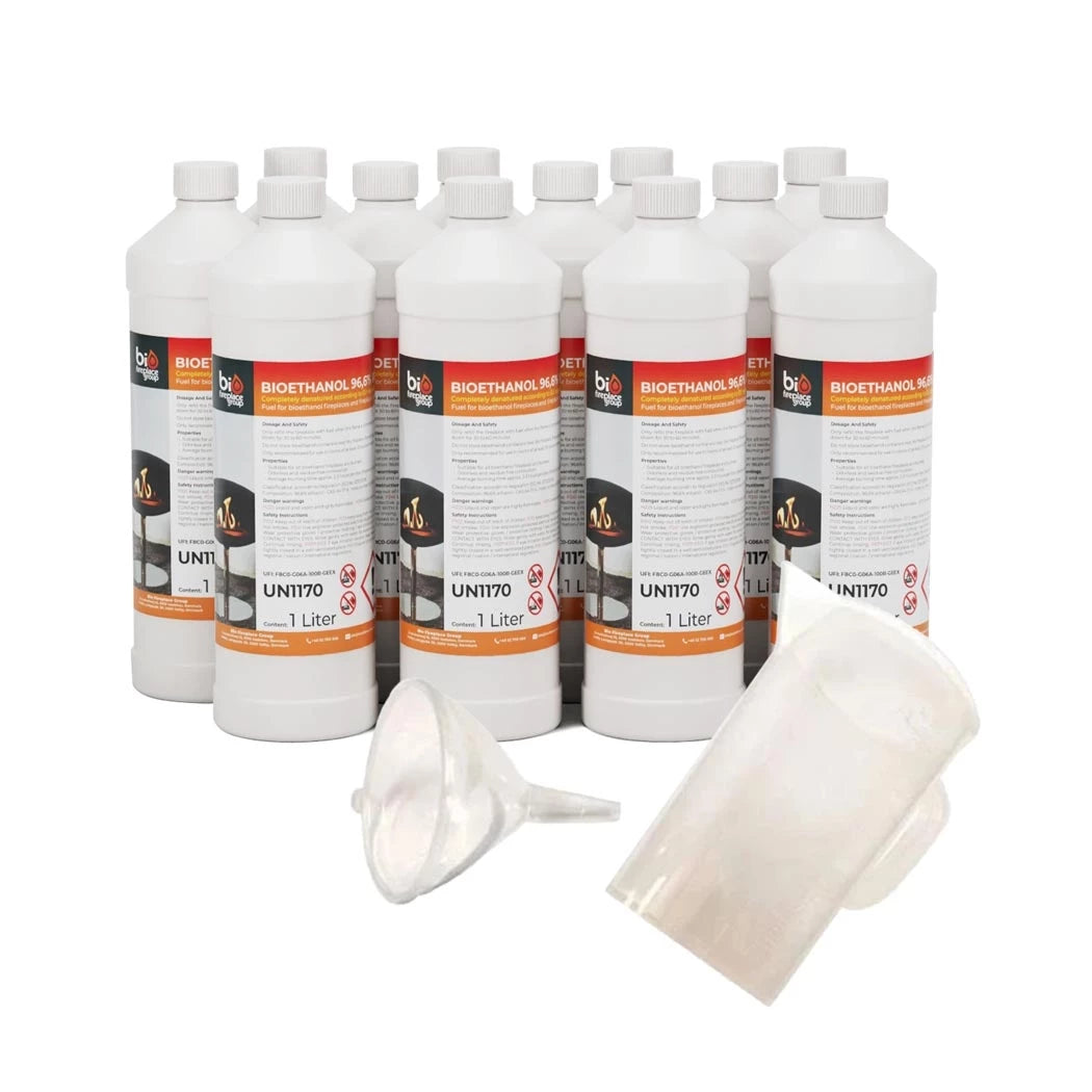 Bioethanol Starterset - 12 Liter Bioethanol