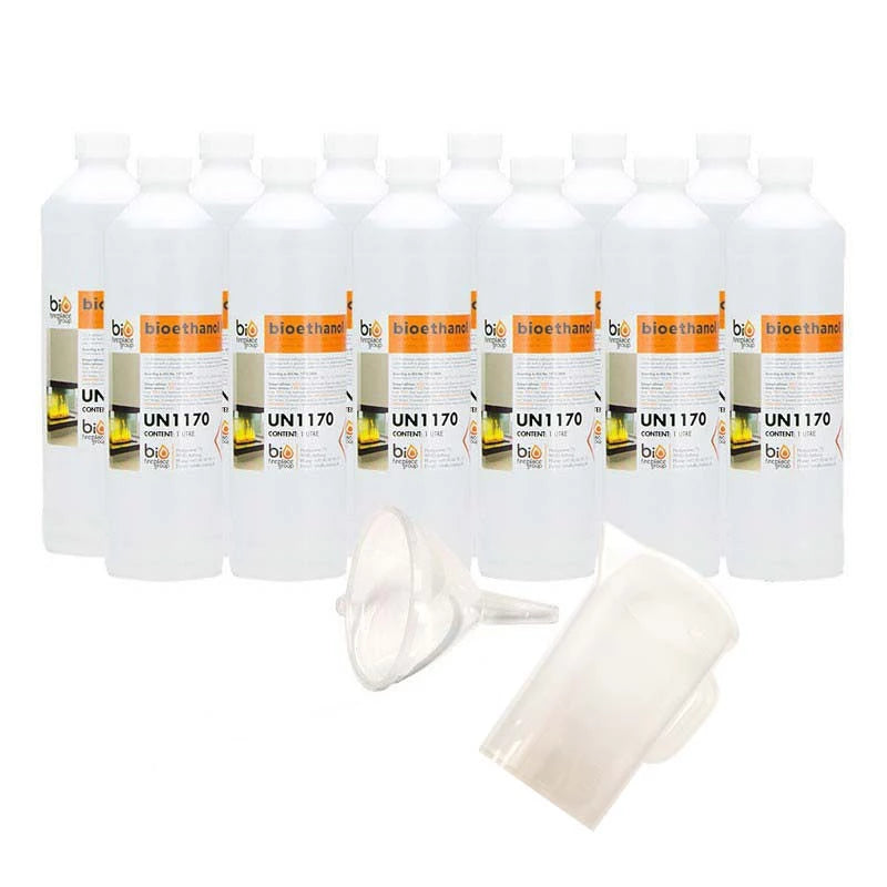 Bioethanol Starterset - 12 Liter Bioethanol