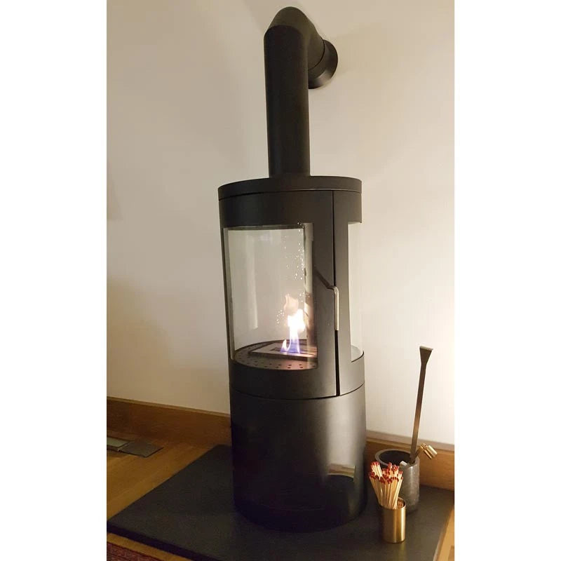 Columbus Ethanol Kamin mit 360-Grad Flammensicht