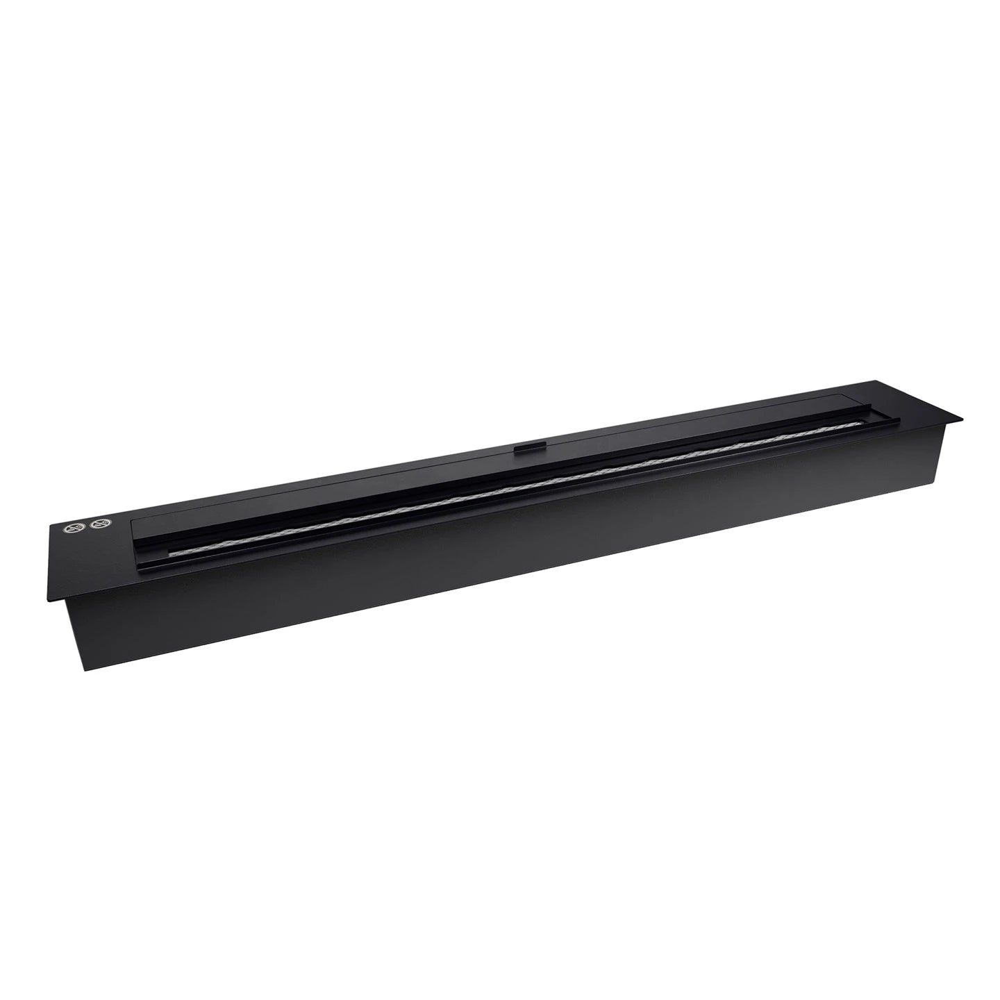 Superior 4L Bioethanol-Brenner-Einsatz 80 cm – Schwarz