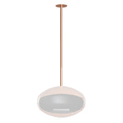 Polierter Kupfer-Deckenhalter und Stange - Cocoon Fires