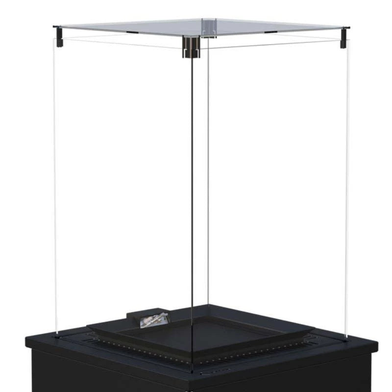 Glas für Deluxe Outdoor Gaskamin