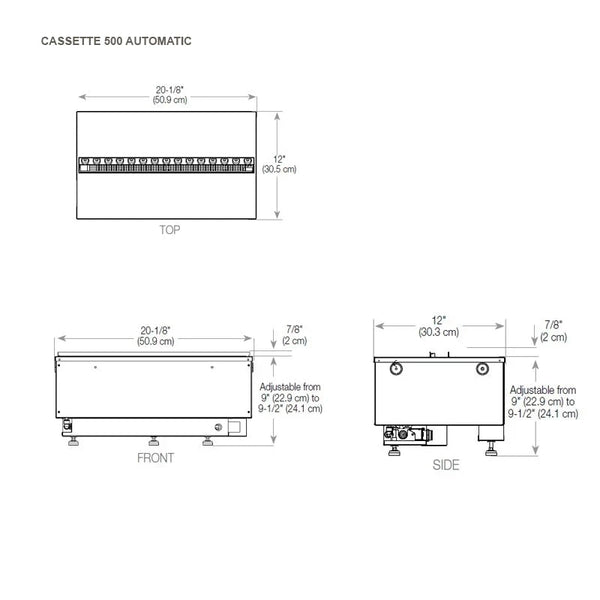 Optimyst Cassette 500 Projects Automatic