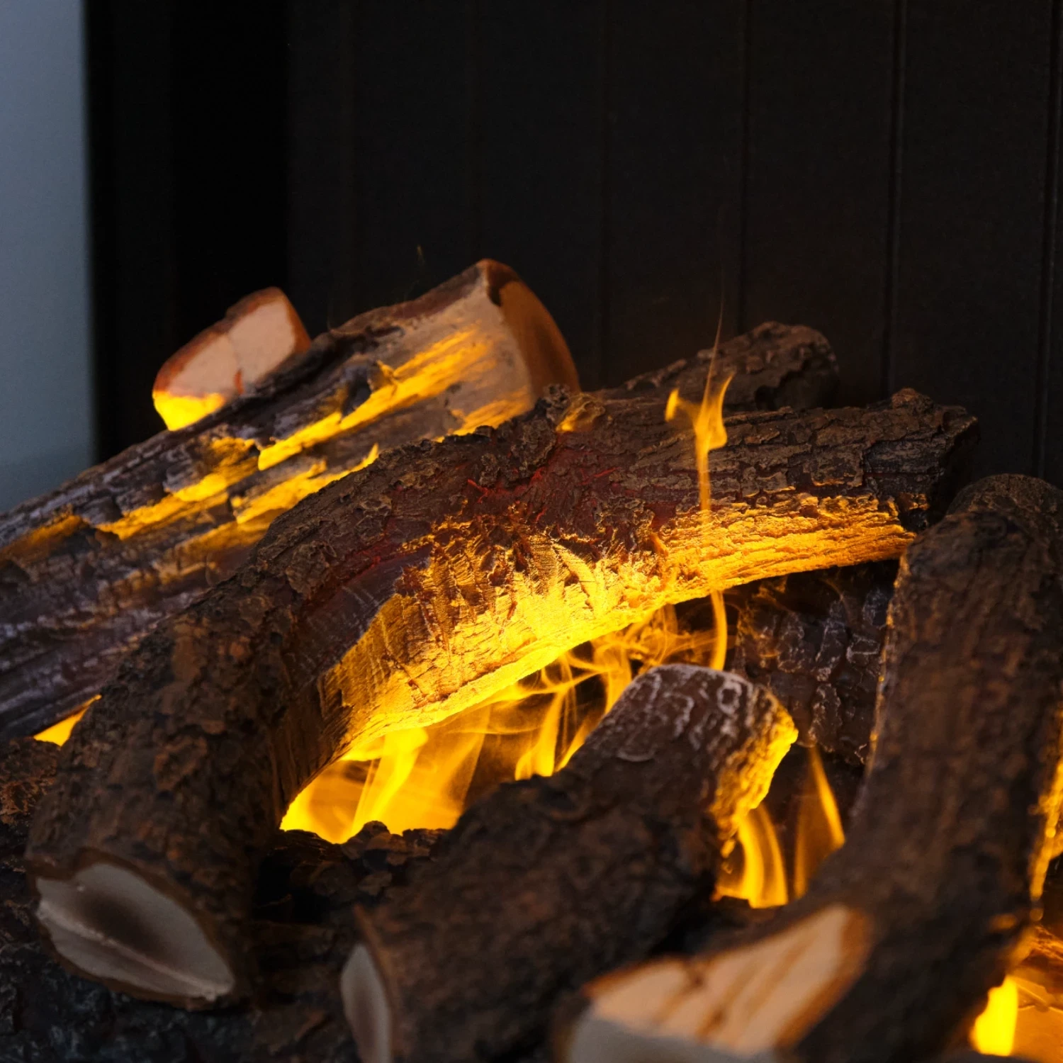 Mapleton 100 – freistehender Wasserdampf-Kamin aus Gusseisen