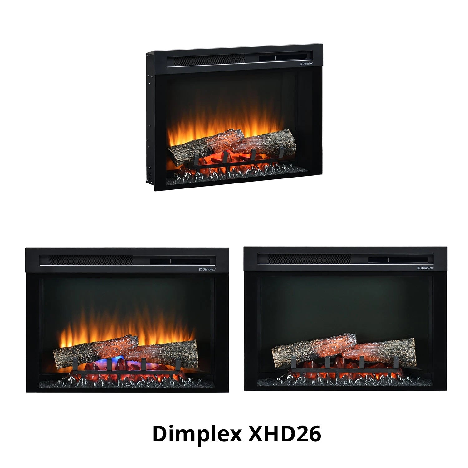 XHD Electric Firebox - Elektro Kamineinsatz in mehreren Größen