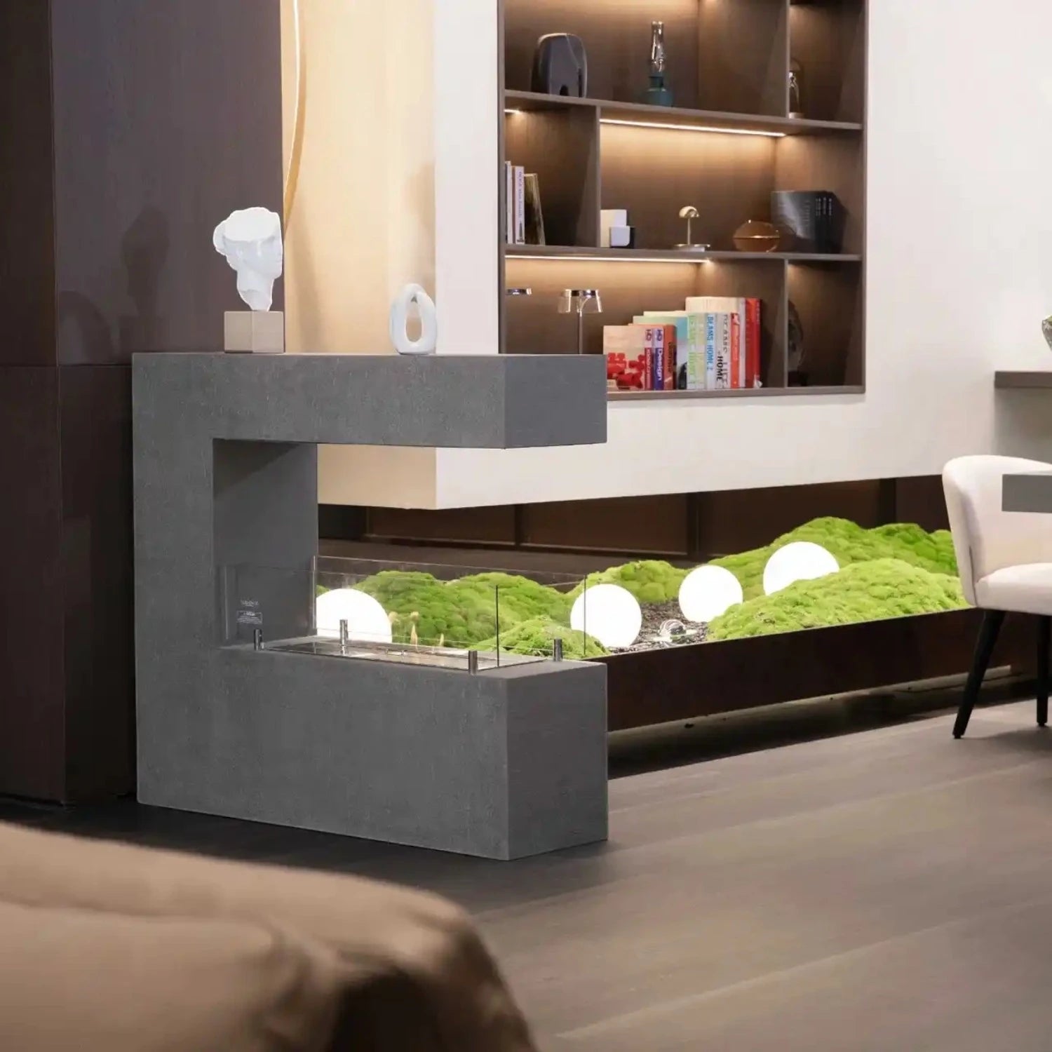 Rotterdam Bioethanol Kamin – Space Grey