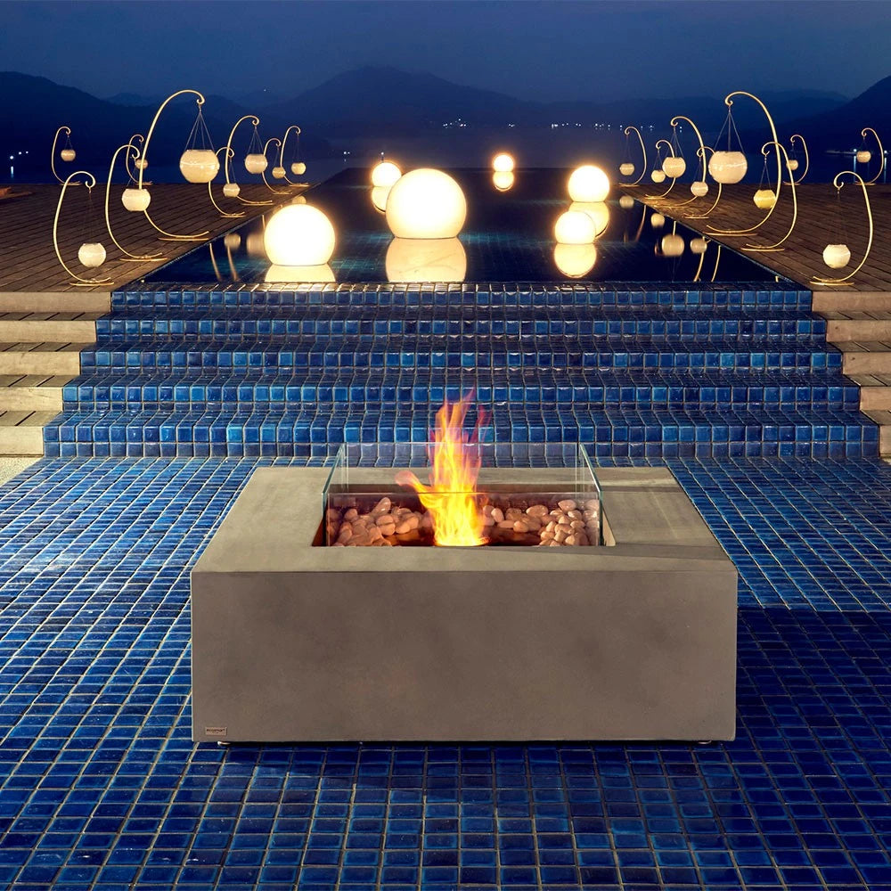 Base 40 - Graphite Bioethanol Fire Pit