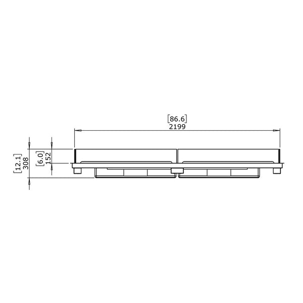 Linear 90 Einbau-Kit