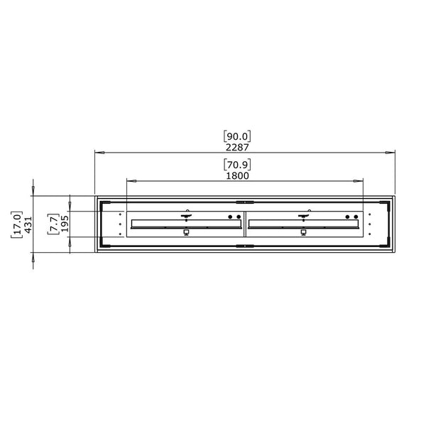 Linear 90 Einbau-Kit