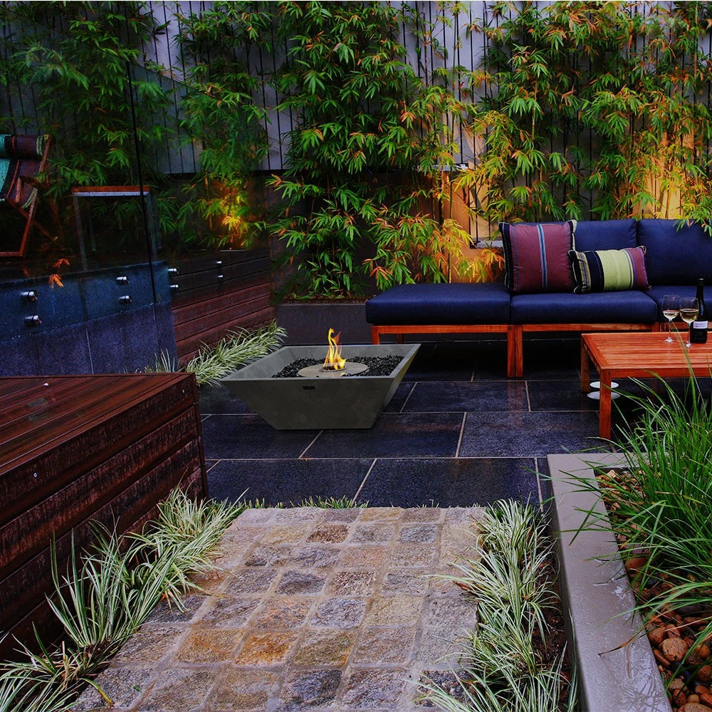 Nova 600 - Bone Outdoor Bioethanol Fireplace