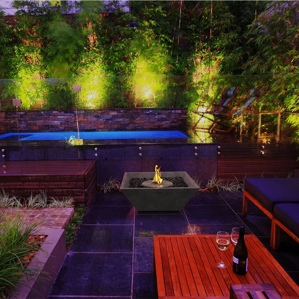 Nova 600 - Bone Outdoor Bioethanol Fireplace