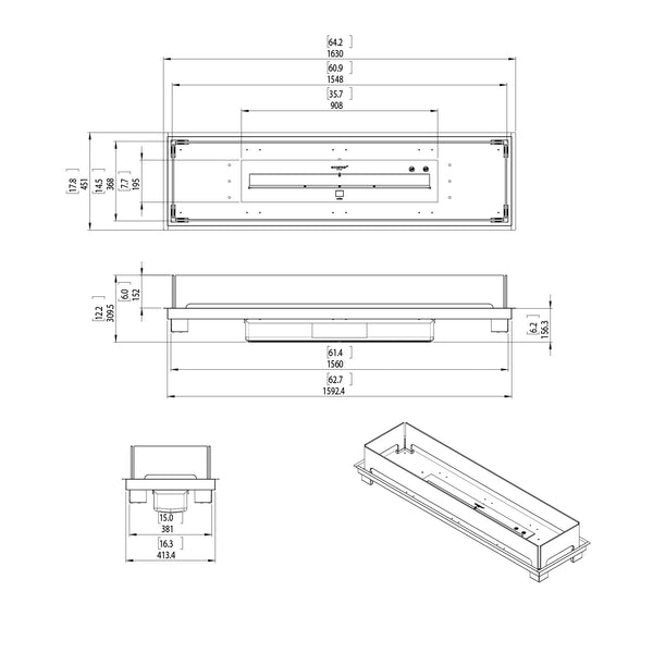 Linear 65 Einbau-Kit