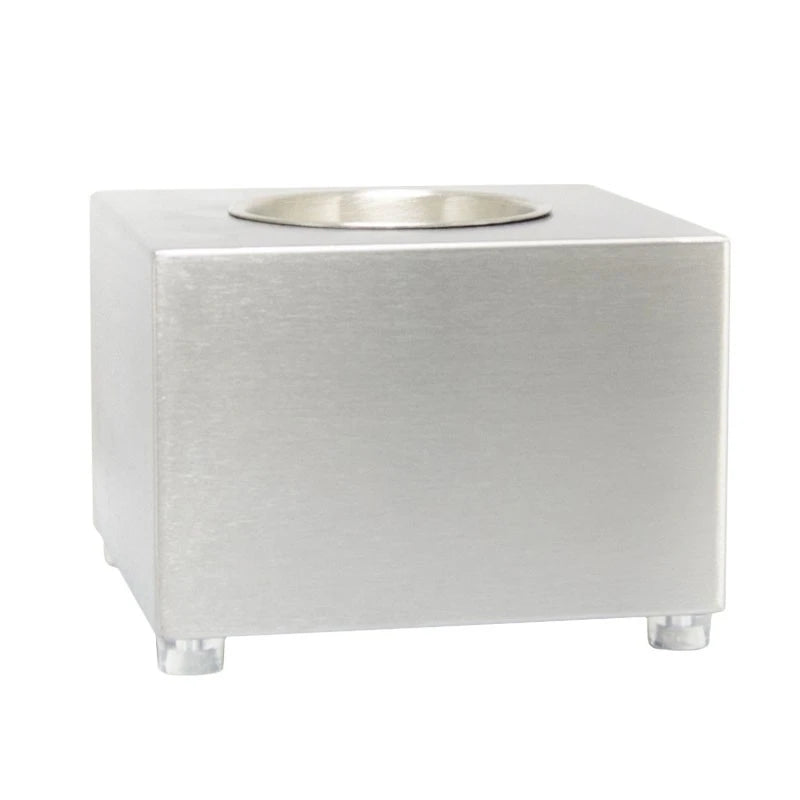 Cube Tischkamin - Edelstahl
