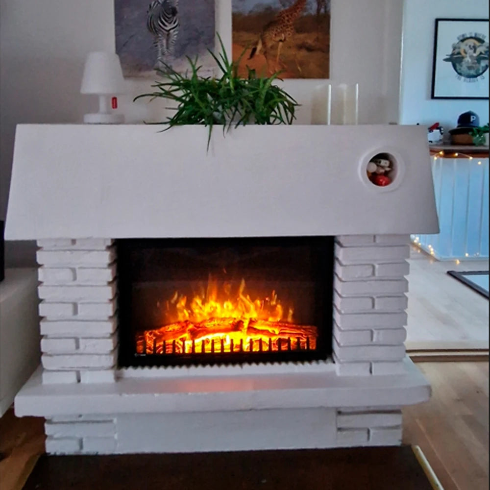 LED Klassisch Einbaukamin - 67 cm