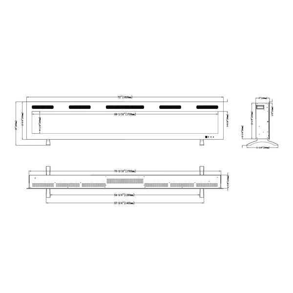 Monarch 183 – Elektrischer Kamin