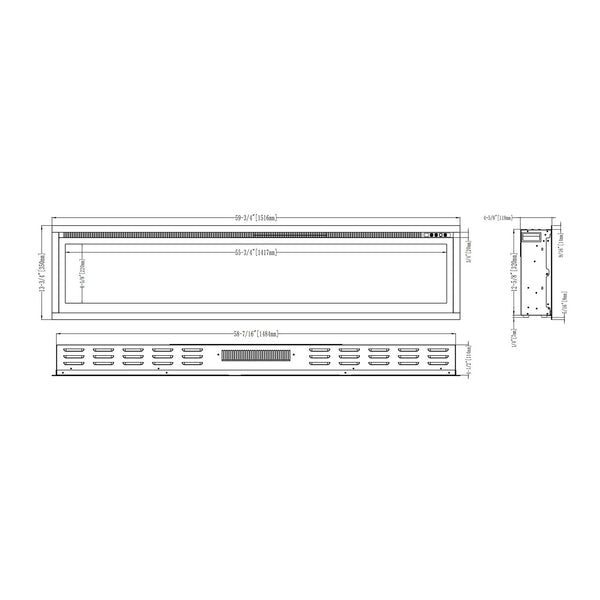 Regal 152 Elektrischer Kamin