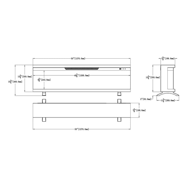 Unity 127 Elektrischer Kamin