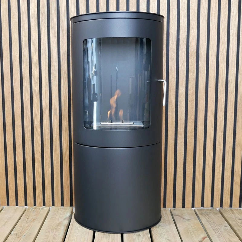 Richmond - Bioethanol Ofen mit flacher Rückwand