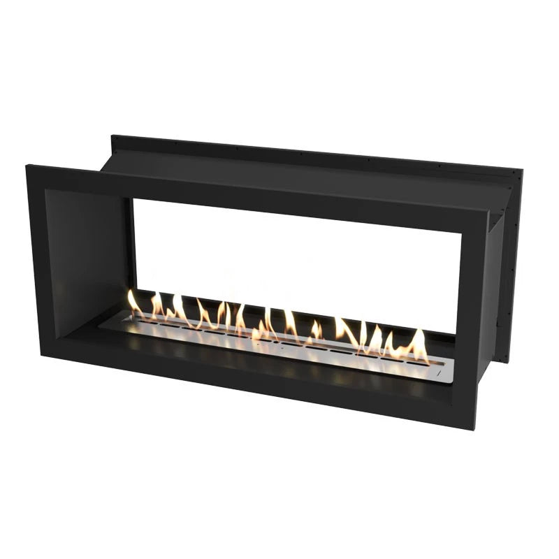 Icon Slimline Firebox SFBDS1350 Schwarz