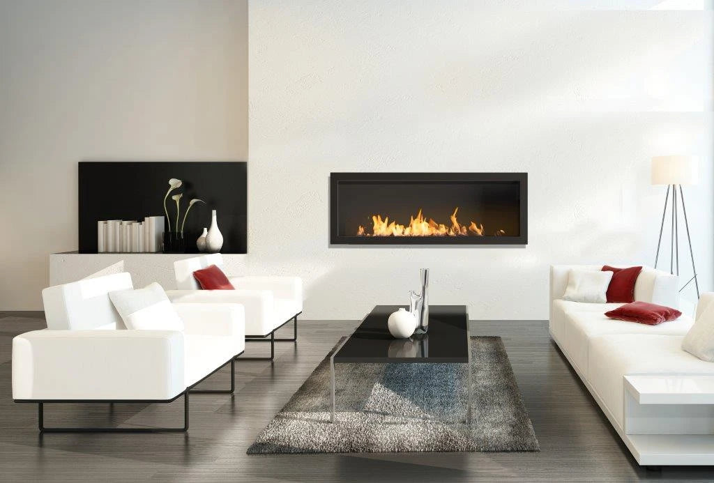 Icon Fires Slimline SFB1100 Schwarz