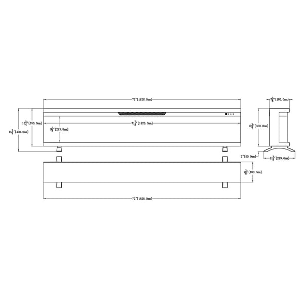 Unity 183 Elektrischer Kamin