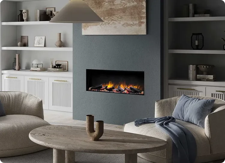 Flamrite-Kamine für den Einbau in Ihre Medienwand