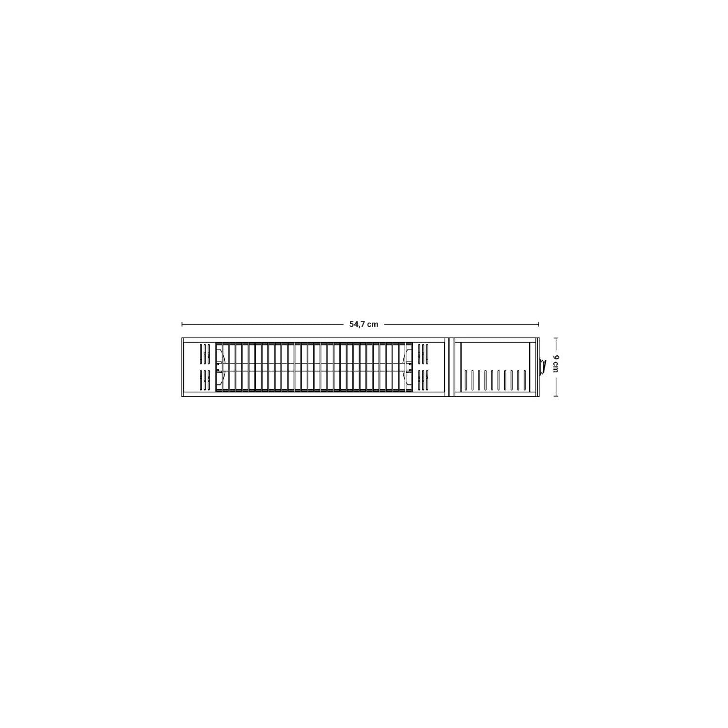 Fortuna Wandmontierter Terrassenheizer 1500W
