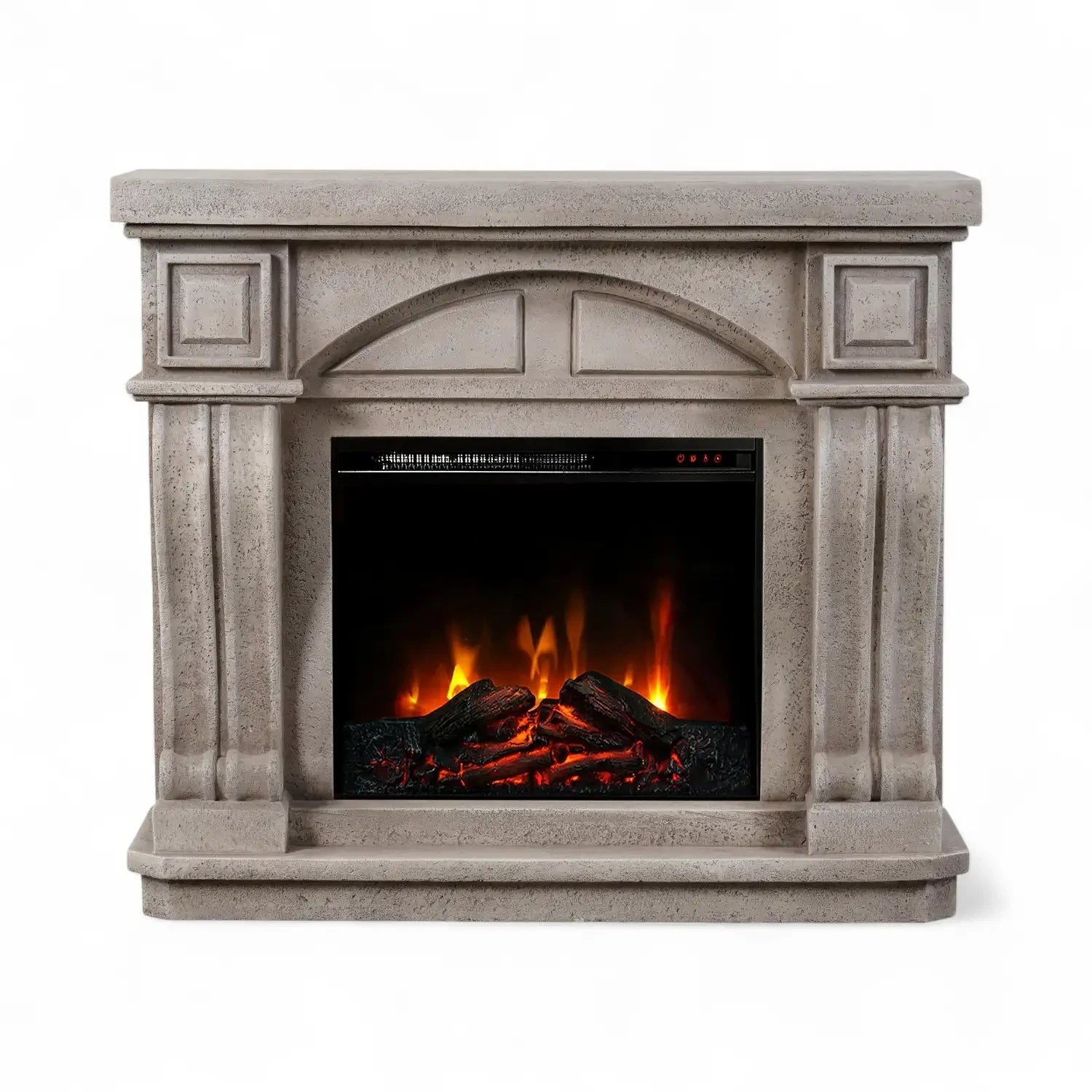 Logi - Elektrischer Kamin aus Polystone