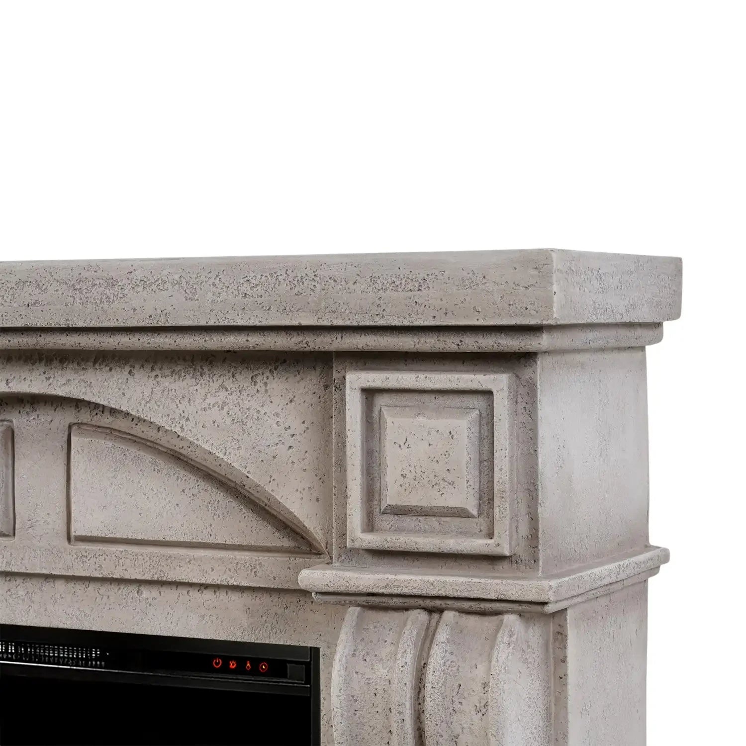 Logi - Elektrischer Kamin aus Polystone