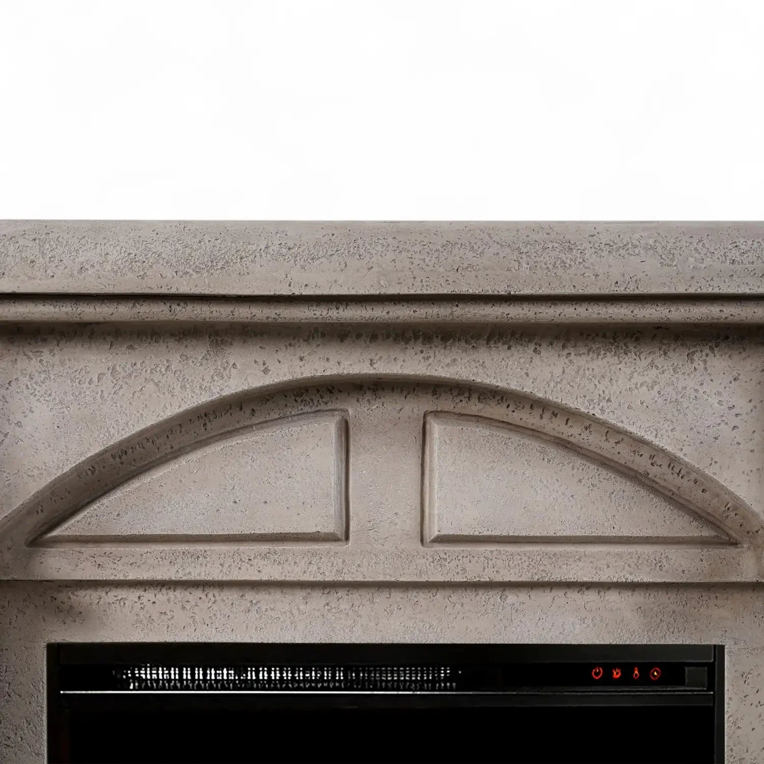 Logi - Elektrischer Kamin aus Polystone