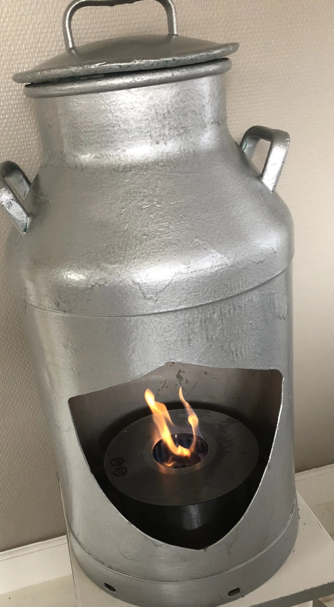 Ø19 cm runder Ethanol Brenner - 2,5 Liter