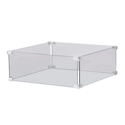 Happy Cocooning Glas-Set Quadrat 56x56 cm