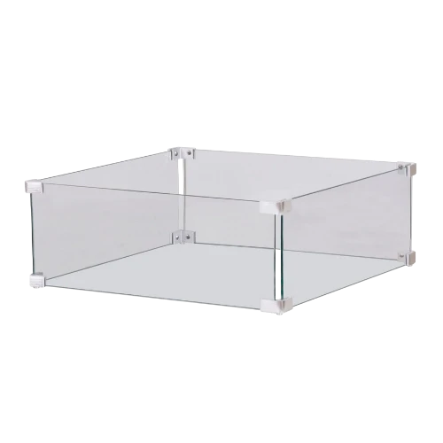 Happy Cocooning Glas-Set Quadrat 56x56 cm
