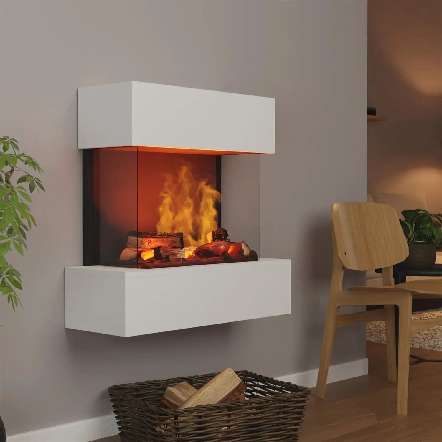 Dekorationsset aus echtem Holz – 58 cm für Cassette 400/600