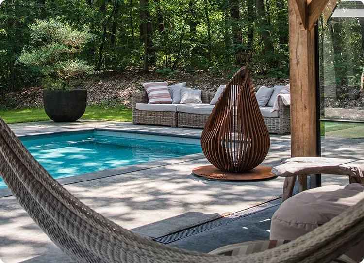 Glowbus Dewdrop - Luxury Fire Pit