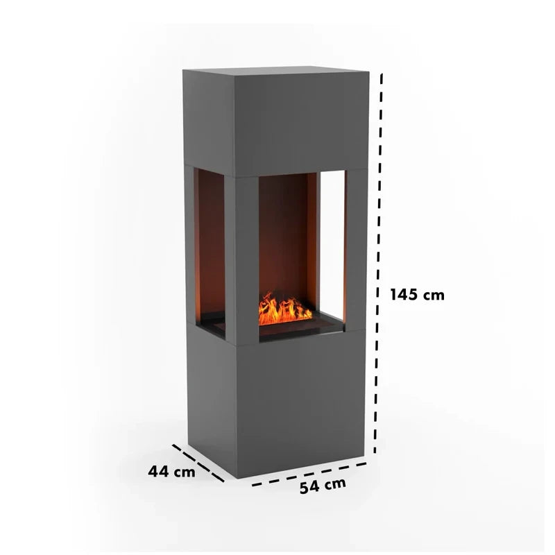 Böll Wasserdampf Kamin - Grau