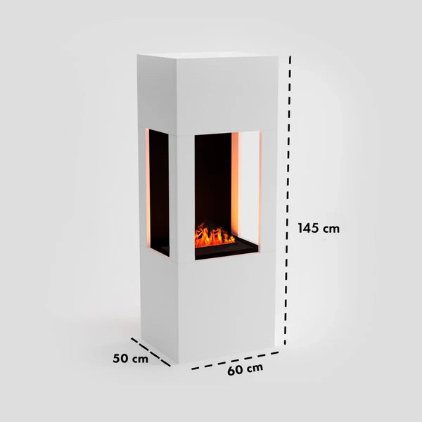 Böll Wasserdampf Kamin - Weiß