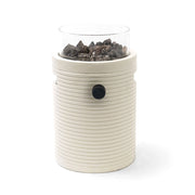 Lumi Groove Oyster Beige – Gas-Tischkamin