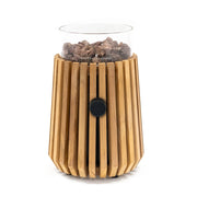 Lumi Lagune Teak – Tischkamin mit Gas
