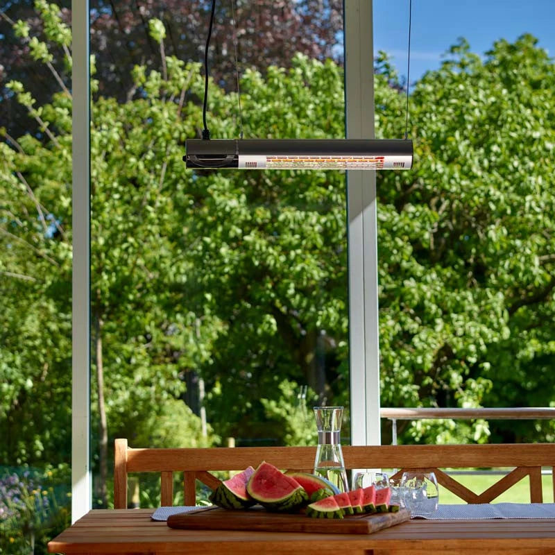 Wand-Terrassenheizung 1500 W mit Fernbedienung