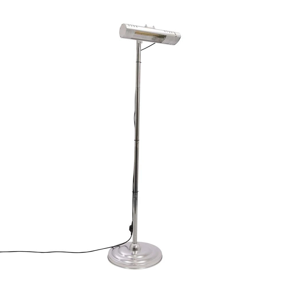 Terrassenheizung Bodenmodell 1500 W silber
