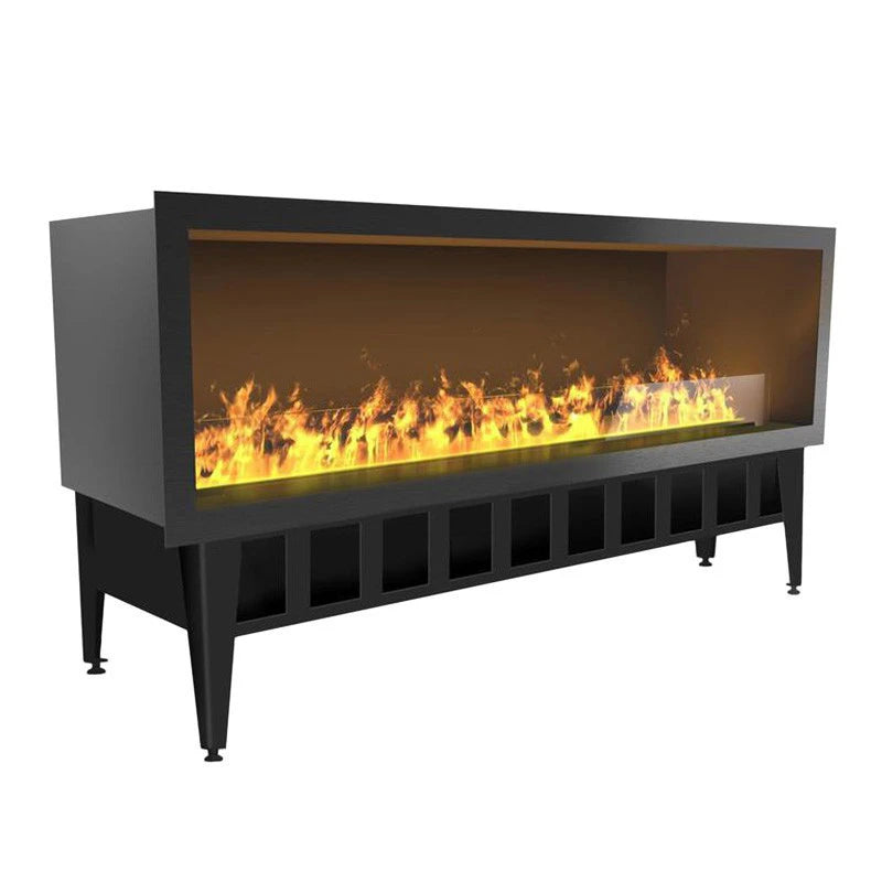 Incanto 1500 built-in water vapour fireplace by Magic-Fire with 150 cm flame line