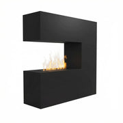 Schiller Wasserdampf Kamin - Schwarz